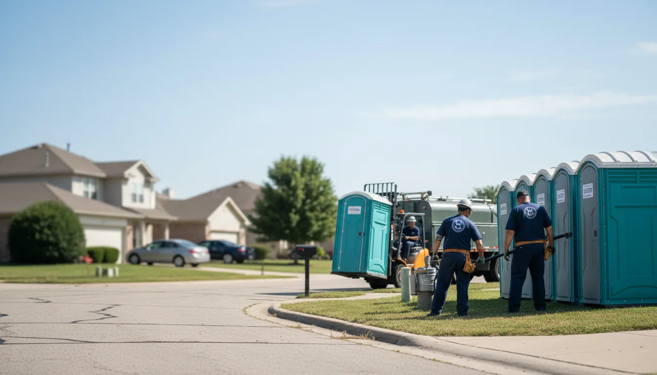 Porta Potty Rental in Blum, TX near me